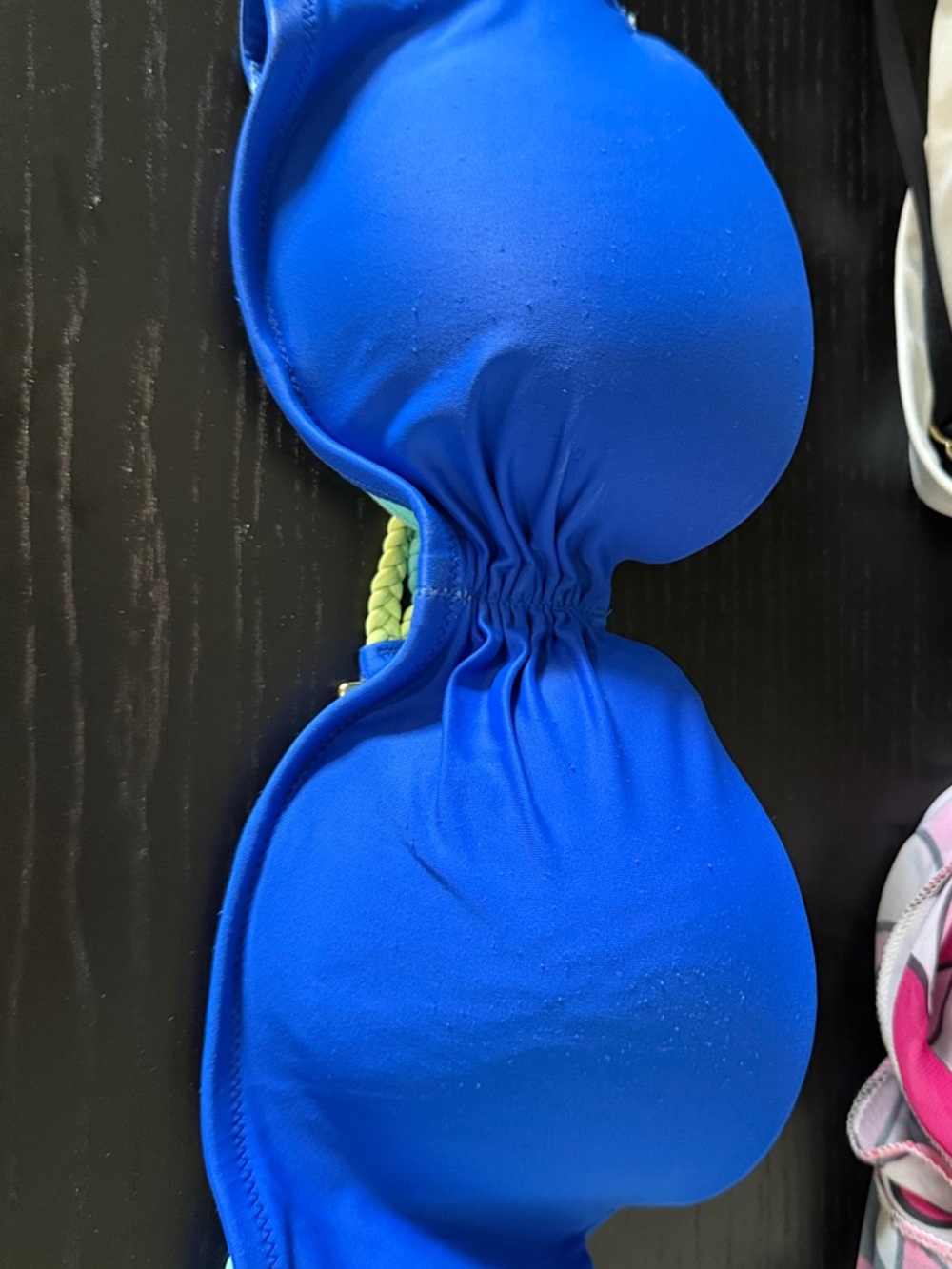 Victoria's Secret Electric Blue Padded Bikini Top